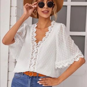 Shein White Top!